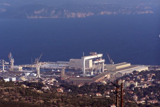 Orangemarine à La Ciotat