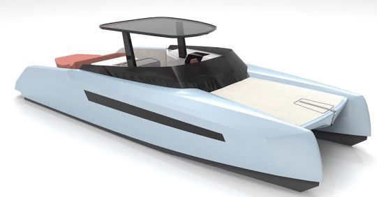 Rendu du futur Seavy 11 dessiné par Yacht Design Collective