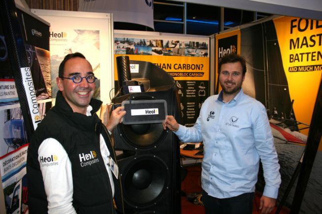 Leggi l'articolo Heol Composites et Costard Serigraphie présentaient leur pièce carbone lumineuse au METS Trade 2019