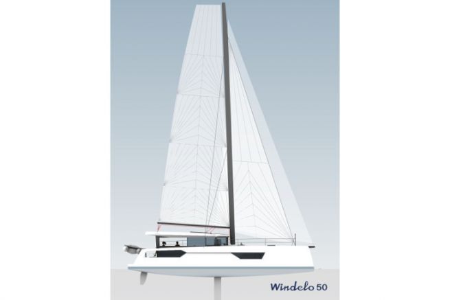 Profilo del futuro catamarano Windelo 50