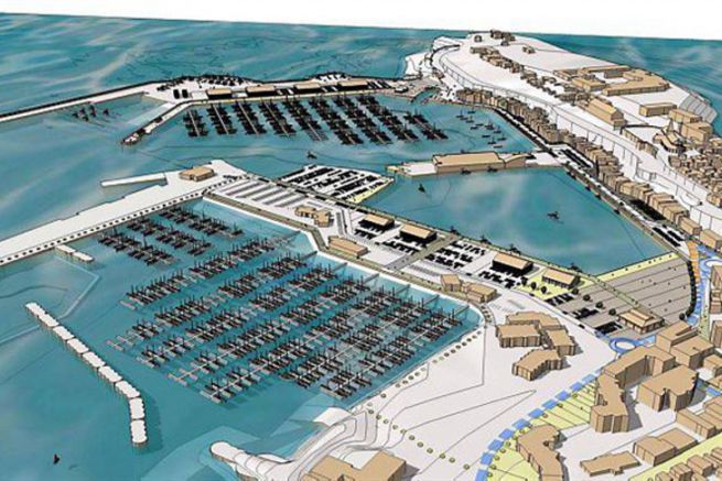 Progetto di riqualificazione del porto di Granville