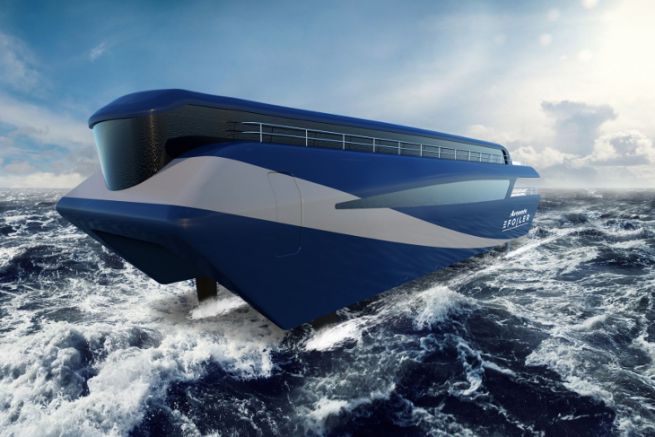 Leggi l'articolo Image du projet de ferry à foil d'Artemis Technologies