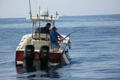 Pesca ricreativa in mare