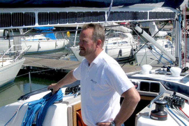 Christian Hallberg, direttore commerciale del produttore di motori elettrici Oceanvolt