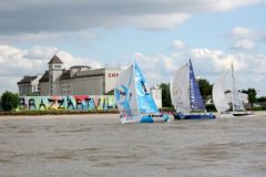 Inizio del Solitario del Figaro 2015