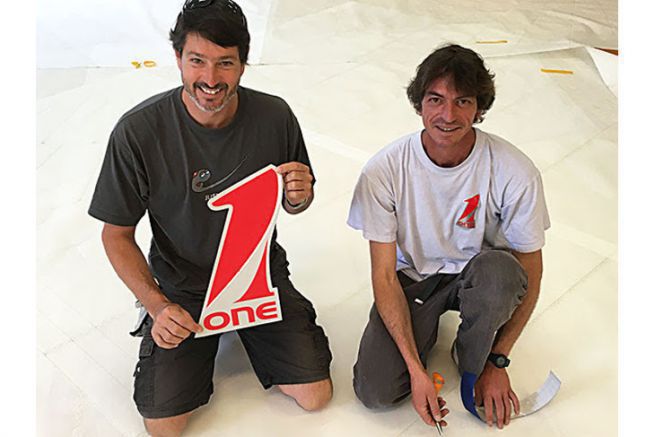 Il team velico di OneSails Med France