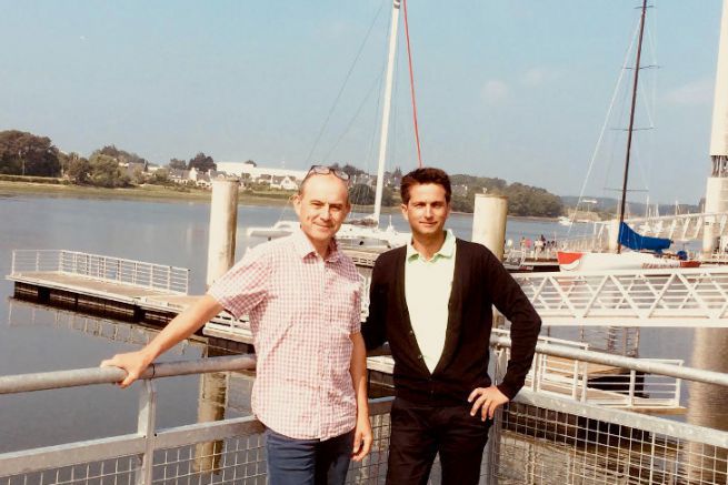 Richard Demeule ed Eric Lerendu, fondatori di Marine Mobile Diffusion
