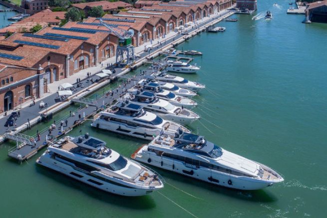Yachts e imbarcazioni da diporto nel cuore dell'Arsenale di Venezia