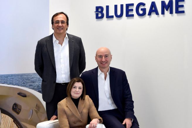 Carla Demaria con Massimo Perotti e Ferruccio Rossi