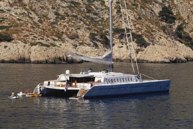 Lady Barbaretta, catamarano di 105 piedi progettato da Dominique Presles