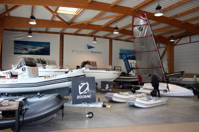 Showroom Atlantic Yachting Services a Lorient