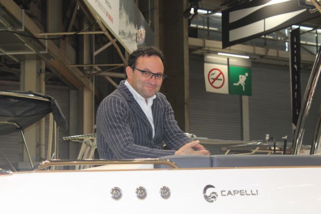 Umberto Capelli, direttore del cantiere Capelli