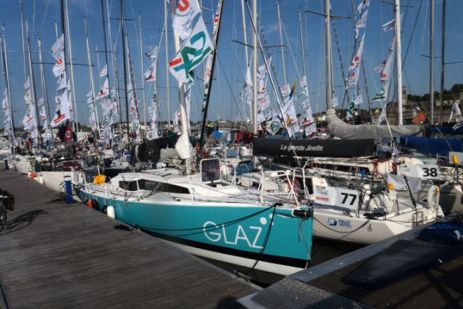 Le Glaz, una barca a vela JPK 10.80 sponsorizzata dal Crdit Agricole du Finistre, durante il Tour du Finistre 2019