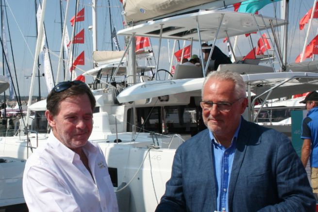 Loic Bonnet e Didier Stoessel, fondatore e nuovo azionista di Dream Yacht Charter
