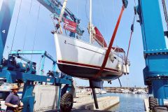 Varo di una barca a vela di seconda mano venduta da Cap Ocean