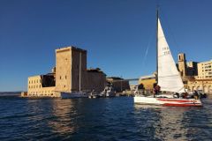 Una bella luce invernale all'uscita del Porto Vecchio