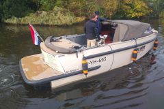 Il modello di prova era dotato di due BlueNav