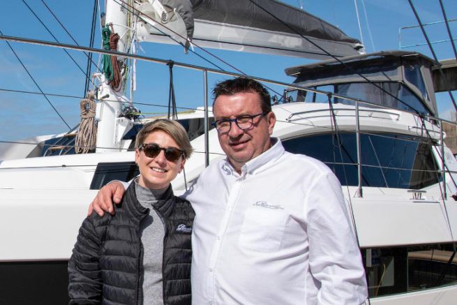 Anna Nowotarska, nuovo responsabile delle vendite all'esportazione con Gilles Wagner, CEO di Privilge Marine